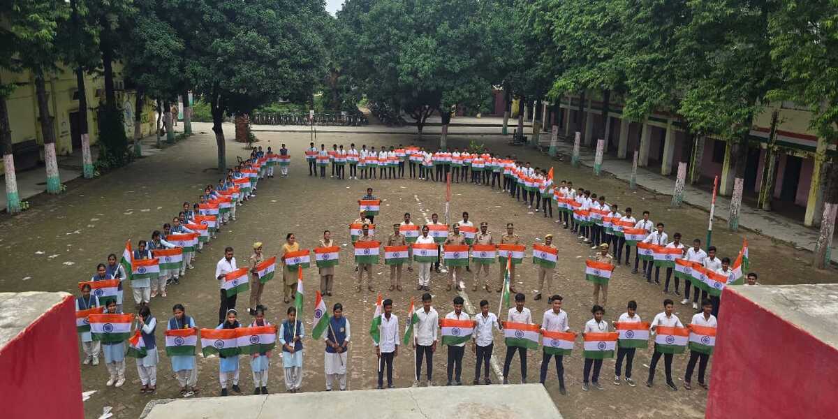 Classmates Studying in Library